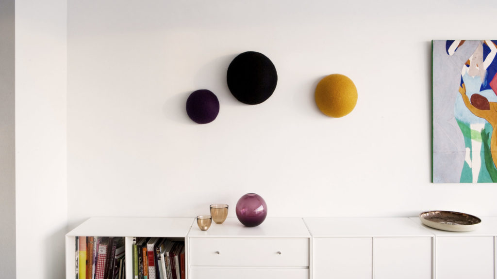 KULA - COMPOSITION OF DIFFERENT MONOCHROME TEXTILES
